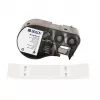 Cartouche d'étiquettes auto-laminées rotatives BRADY pour DYMO XTL – 24 mm x 4 m, noir sur blanc/transparent, polyester industriel