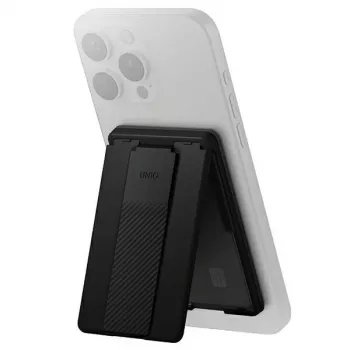 Portefeuille-support magnétique UNIQ Heldro ID avec dragonne - noir minuit