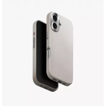 Coque de charge UNIQ Lyden MagClick pour iPhone 17 - argile