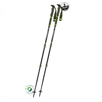 Bâtons de trekking Komperdell Carbon Pro Zero, verts