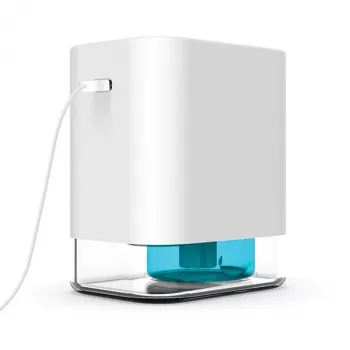 Distributeur de savon automatique sans contact UNIQ LYFRO Flow, 300 ml, blanc
