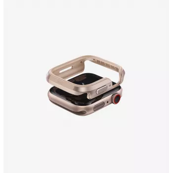 Étui UNIQ Valencia pour Apple Watch 46 mm, Midnight Black Uni001443
