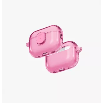 Coque UNIQ Glase Pro Lock pour AirPods Pro 3 – rose