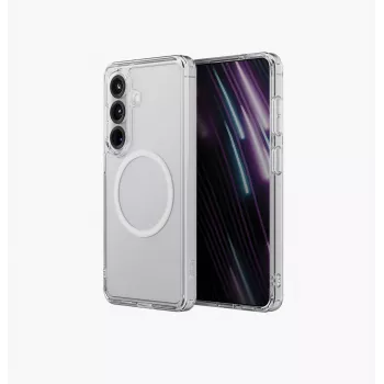 Coque de charge UNIQ LifePro Xtreme MagClick pour Samsung Galaxy S26 - transparente