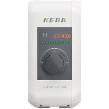 Borne de recharge pour véhicules électriques KEBA KeContact P30 x-series 22 kW prise Type 2 RFID (125100)