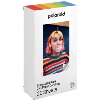 Cartouche de papier Polaroid Hi-Print 2x3, 20 feuilles (6355)