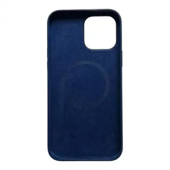 Coque en silicone Mercury MagSafe pour iPhone 13 Pro / 13 (6,1 pouces) - Bleu