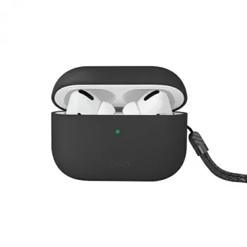 Coque en silicone UNIQ Lino pour AirPods Pro de 2e génération (2022/2023) Gris cendré