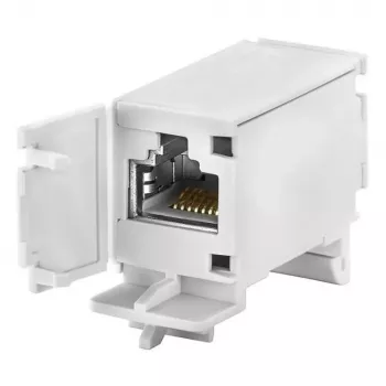 Coupleur RJ45 Cat6 Eaton ZSD-KOP/RJ45-IG EP-501466, blindé, isolé