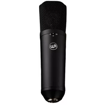 Microphone à condensateur à large membrane Warm Audio WA-87 R2 BL - nickel