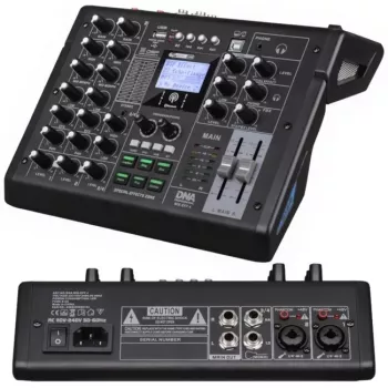 Table de mixage audio analogique DNA PROFESSIONAL DNA MIX-EFF 4 4 canaux avec USB