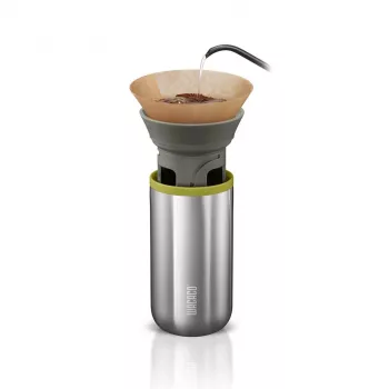 Cafetière à filtre portable Wacaco Cuppamoka avec mug isotherme