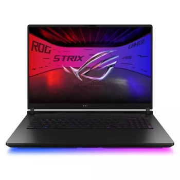 ASUS ROG Strix SCAR 18 G835LXG-U9642W ordinateur portable gaming 18 pouces 4K 240 Hz Mini LED (Intel Core Ultra 9 290HX, GeForce RTX 5090 24 Go, 64 Go DDR5, 2 To SSD, Windows 11 Home, Off Black)