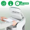 Leitz IQ Optimax AutoFeed 150 Shredder, P-5, 150 Sheets, 15 L Bin