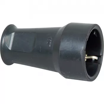 Kopp SEBS Prise femelle de sécurité, jusqu'à 3x1,5 mm², noir