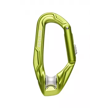 Axiom slider-oasis EDELRID Mousqueton à verrouillage - forme D modifiée, Keylock, 23 kN