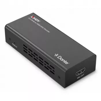 Décodeur Lindy 2ch Dante vers HDMI ARC