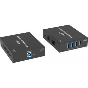 InLine® USB Extender, Cat.6, USB 3.2, 100 m, set