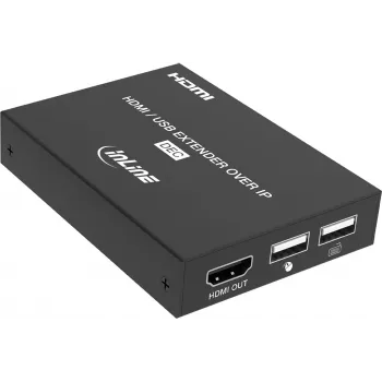 Extender KVM sur IP InLine® HDMI Full HD, 150m, récepteur (RX)