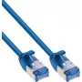 Câble patch slim InLine®, U/FTP PiMf, Cat.6A, bleu, 3 m
