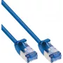 Câble patch slim InLine®, U/FTP PiMf, Cat.6A, bleu, 7,5 m