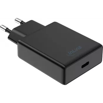 Adaptateur secteur USB-C InLine® 65W PD PPS AVS, noir