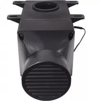Ventilateur de toilettes Titan TTC-SC38+ 92 mm 12 V DC 20 m³/h 20 dBA noir