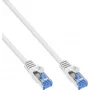 Câble patch INLINE B-72601W Cat.6A S/FTP LSZH, CCA, blanc, 1m, lot de 80
