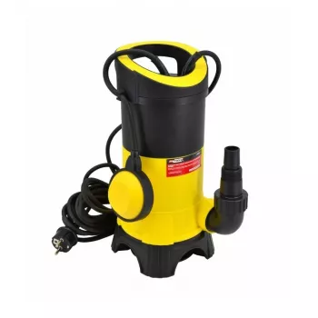 Pompe submersible pour eaux chargées AWTOOLS AW85020 750 W 12500 L/h 8 m avec interrupteur à flotteur