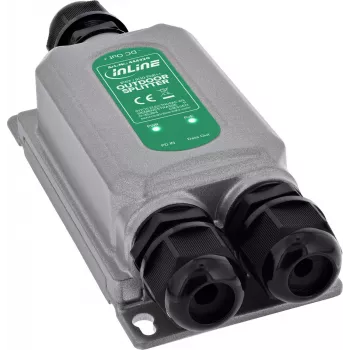 Répartiteur PoE++ InLine® extérieur IP67 IK10 60 W 12 V Gigabit