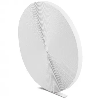 Rouleau à sangle double face LABEL THE CABLE LTC PRO, 25 m blanc