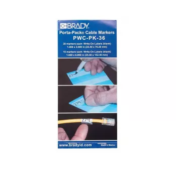 Carnets de repérage de conducteurs BRADY Porta-Pack