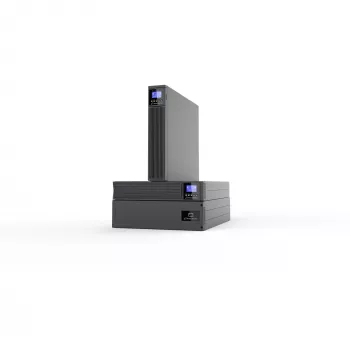Onduleur online double conversion PowerWalker VFI 6000 ICT IoT 6000 VA 5400 W avec module IoT, tour/rack 3U