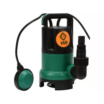 Pompe submersible pour eaux claires et usées TOYA Flo 79771 400 W, 7500 l/h, hauteur de refoulement 5 m, IPX8, câble 10 m