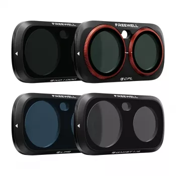 Freewell Insta360 Luna Ultra Ensemble de filtres Everyday (4 pièces) - ND8, ND16, ND32, CPL