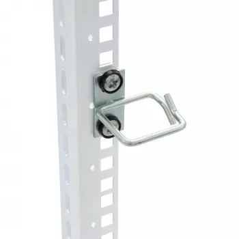 Support de gestion de câbles Triton RAX-D3-X44-X3, acier, noir, 40x40mm