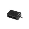 Contrôleur ARGB Zalman ZM-4PALC - hub RGB adressable 4 ports avec fixation magnétique
