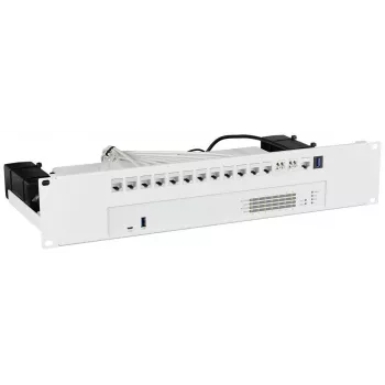 Kit de montage en rack 1U Rackmount IT pour Sophos XGS 87/107/116/126/136, noir