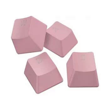 Razer ensemble d'amélioration touches PBT + câble spiralé, PBT doubleshot, câble spiralé USB-C vers USB-A, Quartz Pink (RC21-01491000-R3M1)