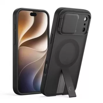 TECH-PROTECT KEVLAR AURA coque iPhone 17 Pro / 18 Pro noir mat