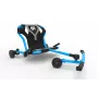 EzyRoller Drifter Pro X Kart à dérive propulsé par les pieds pour enfants à partir de 10 ans - bleu