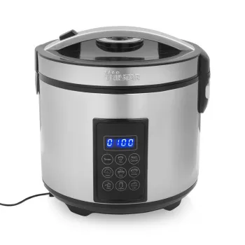 Tristar cuiseur à riz et vapeur numérique | RK-6138 | 900 W | 2,2 L | 7 programmes | gris