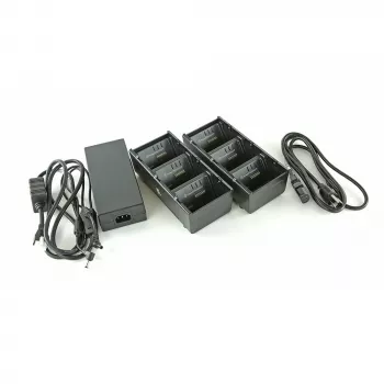 Chargeur de batterie Zebra 3 slots connecté via câble Y - sorties : 3 - États-Unis (lot de 2)