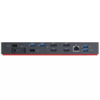 Station d'accueil Thunderbolt 3 Dock Gen 2 reconditionnée (noir, HDMI, DisplayPort, USB, Thunderbolt 3)
