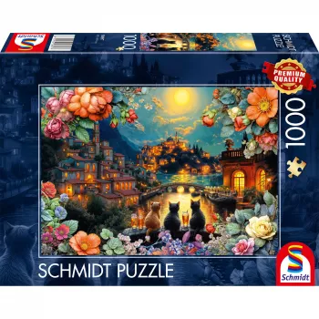 Schmidt Spiele Trio im Mondlicht puzzle 1000 pièces