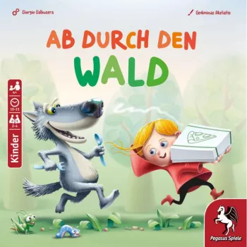 PEGASUS Ab durch den Wald - jeu de cartes d'aventure forestière pour 2 à 4 joueurs, dès 8 ans