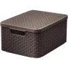 CURVER Style M boîte de rangement avec couvercle 39,3x29,3x18,7 cm brun foncé