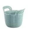 CURVER panier Knit XS rond 3 L 23x19x19 cm bleu