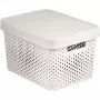 CURVER Recycled Infinity 17L boîte de rangement blanche 36x27x22cm