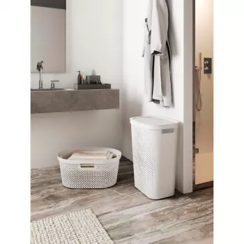 CURVER Infinity Recycled 60L boîte de rangement 44x35x60cm gris foncé